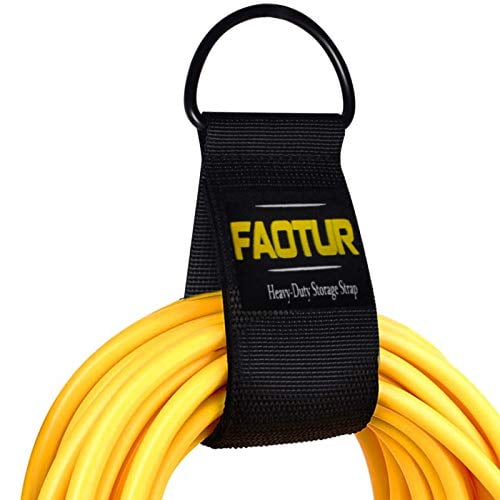 Heavy Duty Storage Straps Extension Cord Holder Fit with Garage Hooks Organizer Heavy Duty Storage Straps Extension Cord Holder Fit with Garage Hooks Organizer